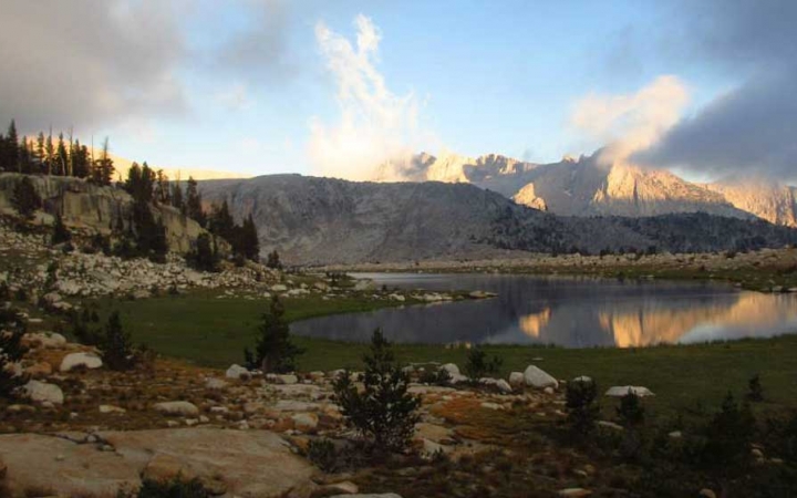 adults unplug on outdoor course